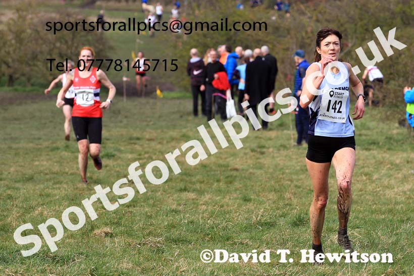 Womens and Mens 65+ in the 2023 BMAF Cross Country Champs., Wallsend. Photo: David T. Hewitson/Sports for All Pics